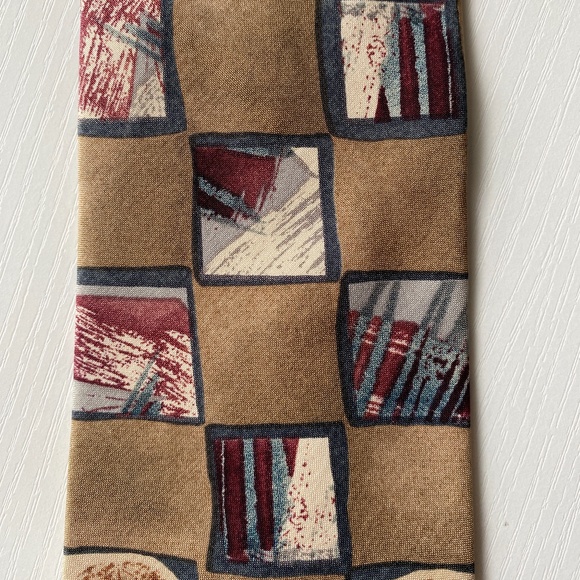 Nino Foriero Y2K Vintage Silk Tie Made in Canada - Picture 4 of 4